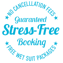 stress free booking badge